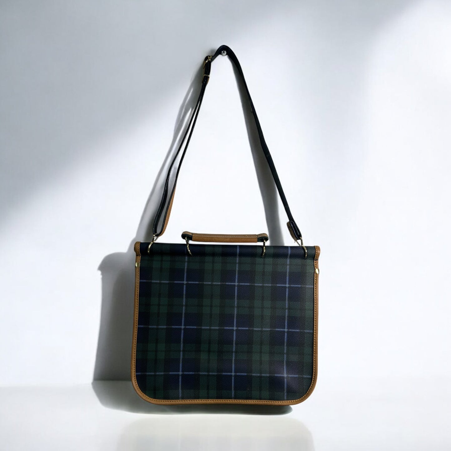 Vintage Checked shoulder bag
