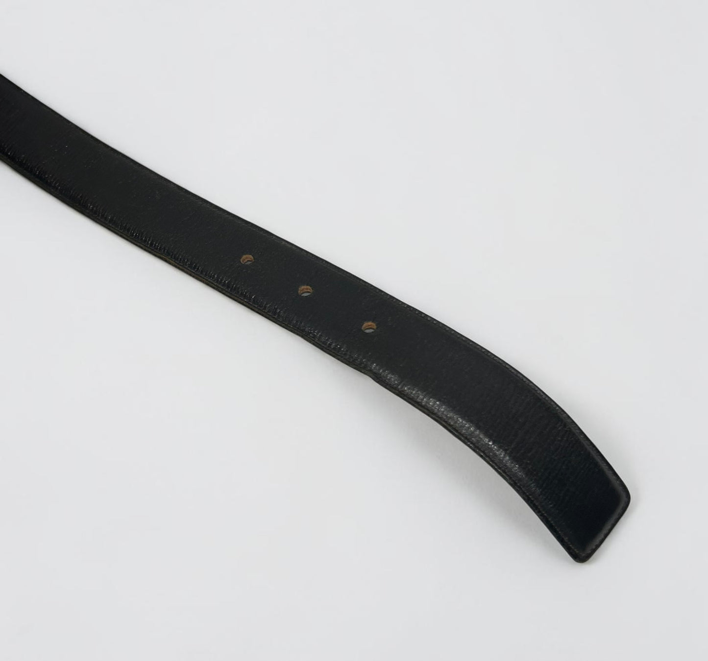Vintage Yves Saint Laurent Leather Belt|Late 80s