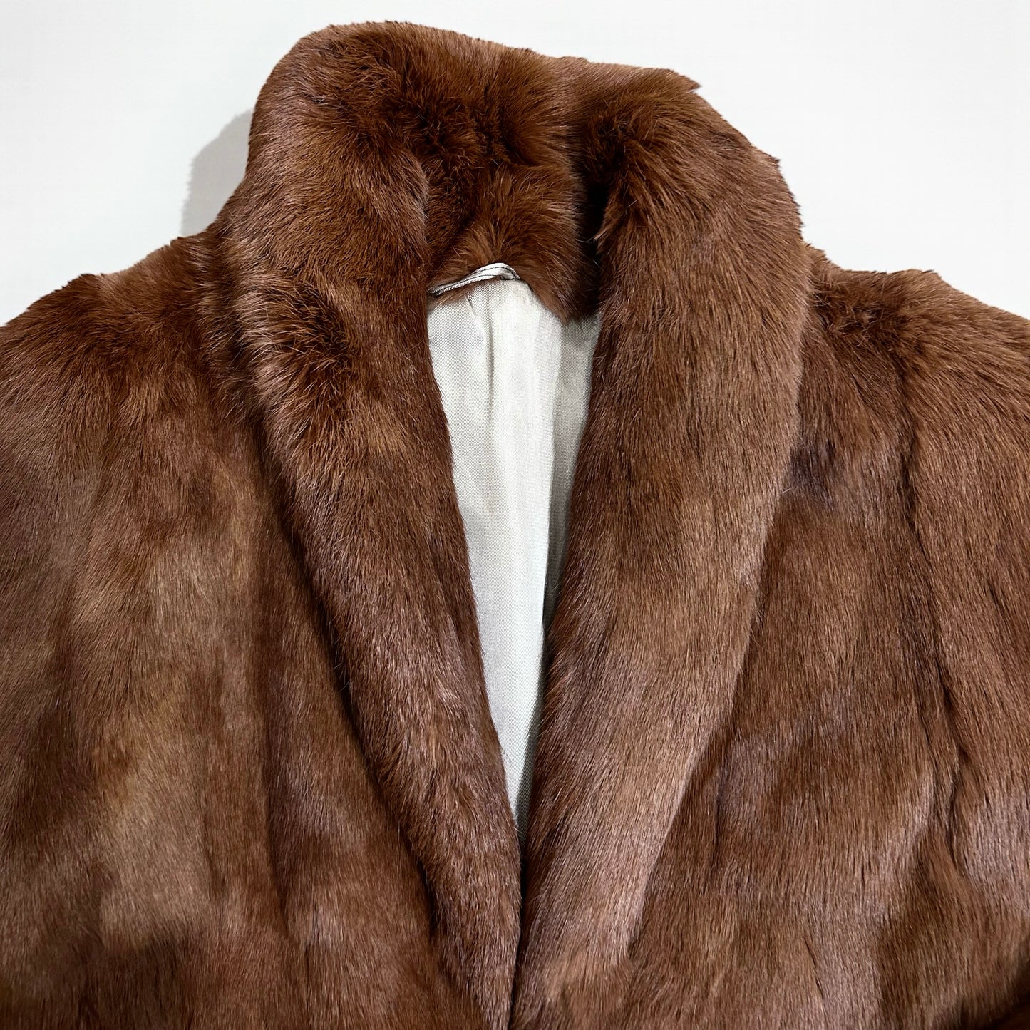 Vintage Cropped Mink Fur Jacket| 1970s
