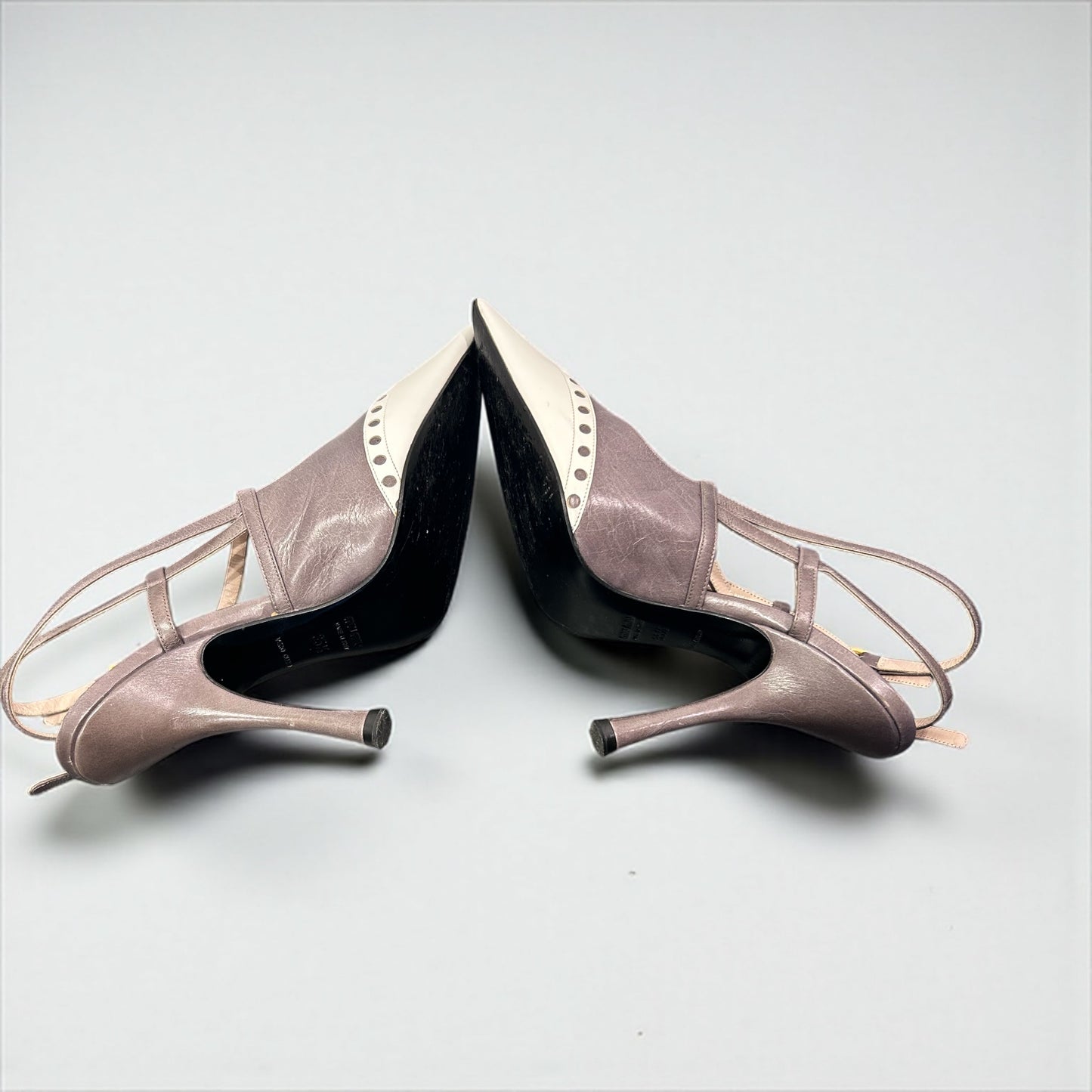 Miu Miu Spring/Summer 2013 Two-Tone Pointed Toe Heels