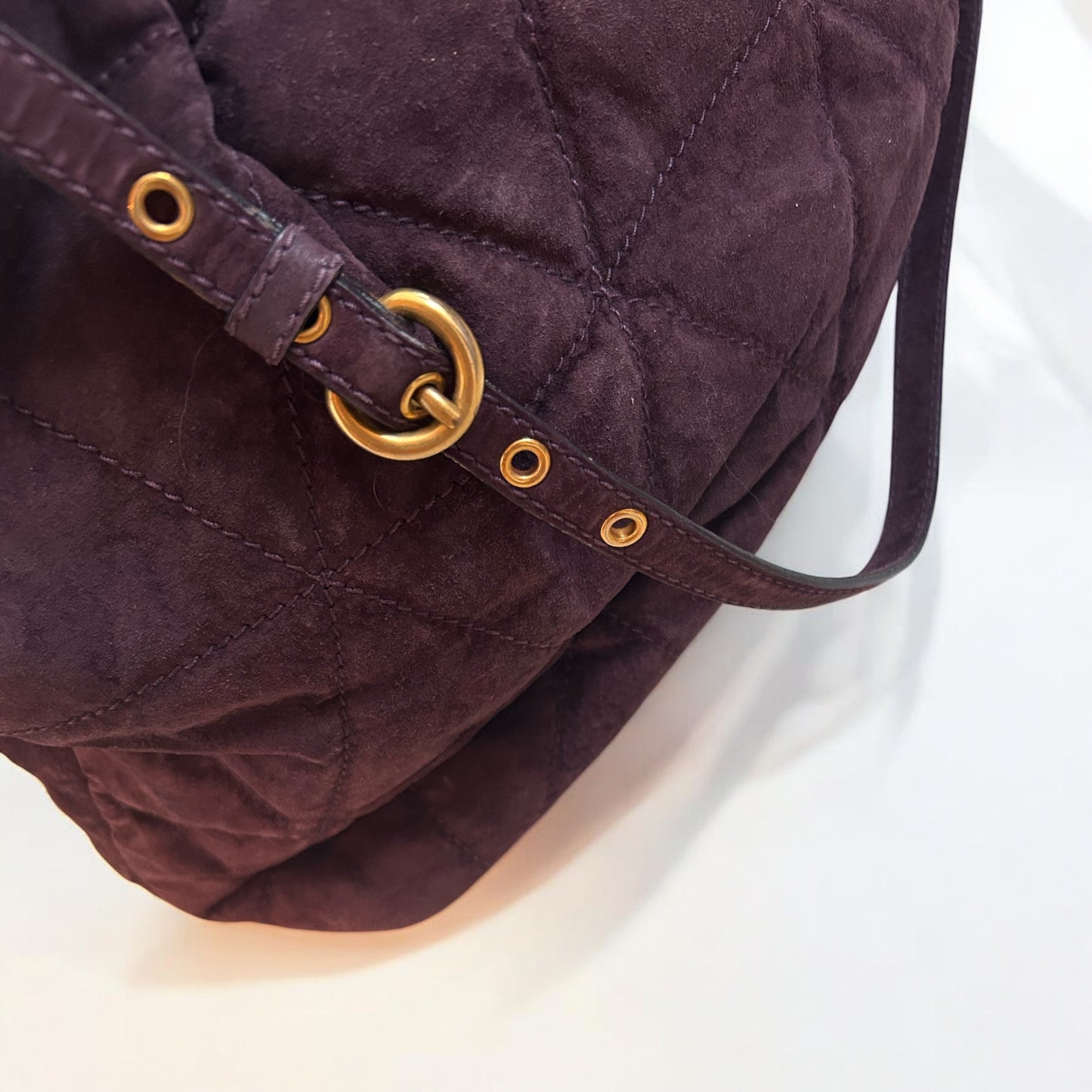 Vintage Miu Miu Hobo suede bag