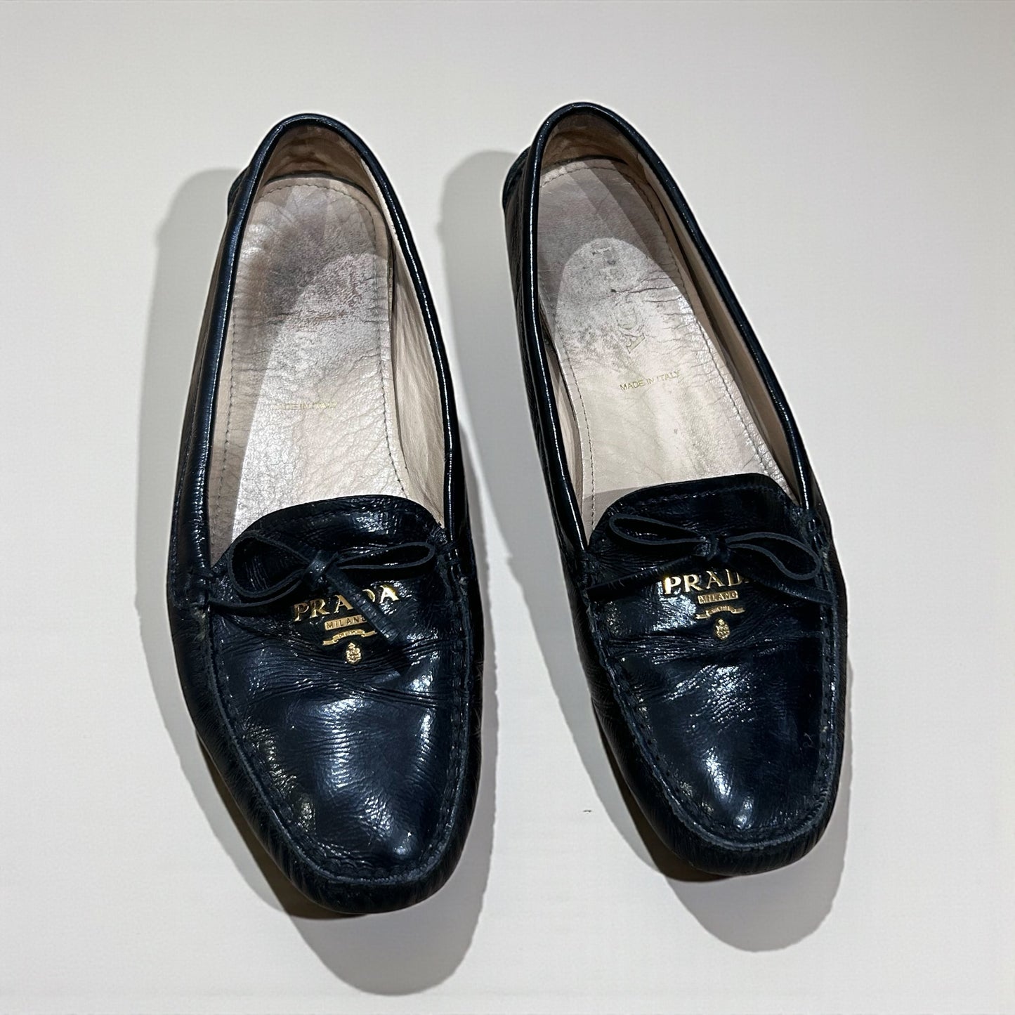 Prada Leather Loafers |Early 2000’s