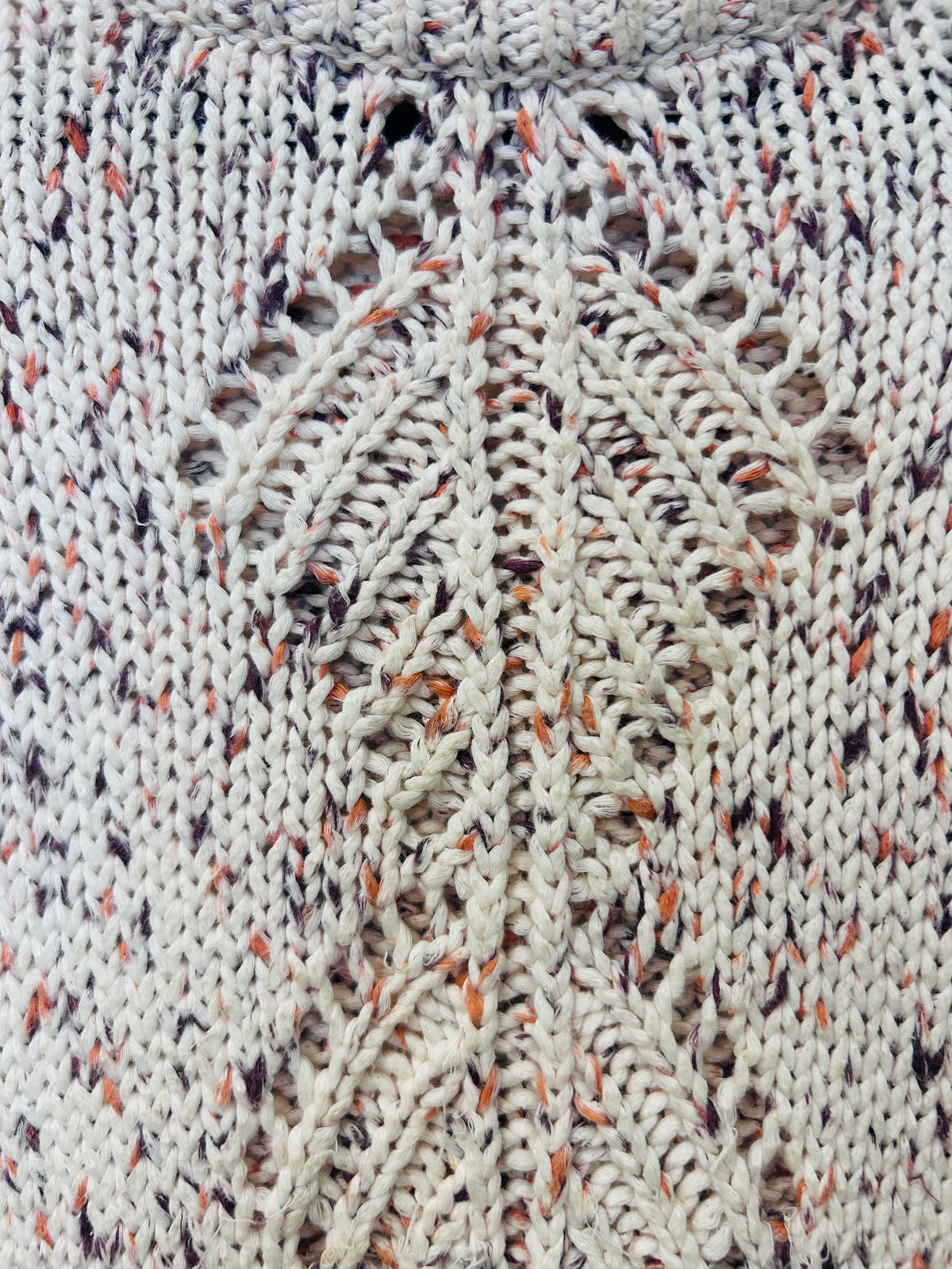 Sézane Cream Cotton Sweater