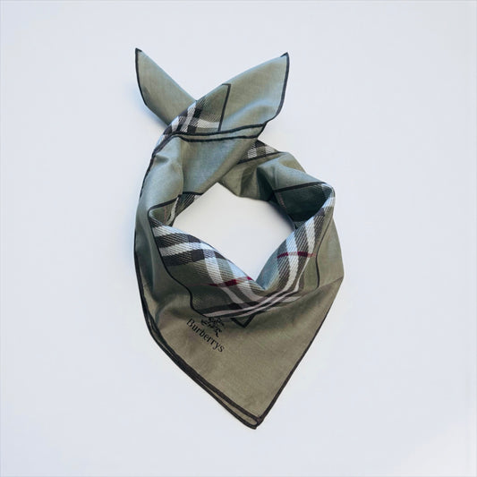 Vintage Burberry Handkerchief