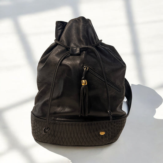 Vintage Bally Drawstring bag