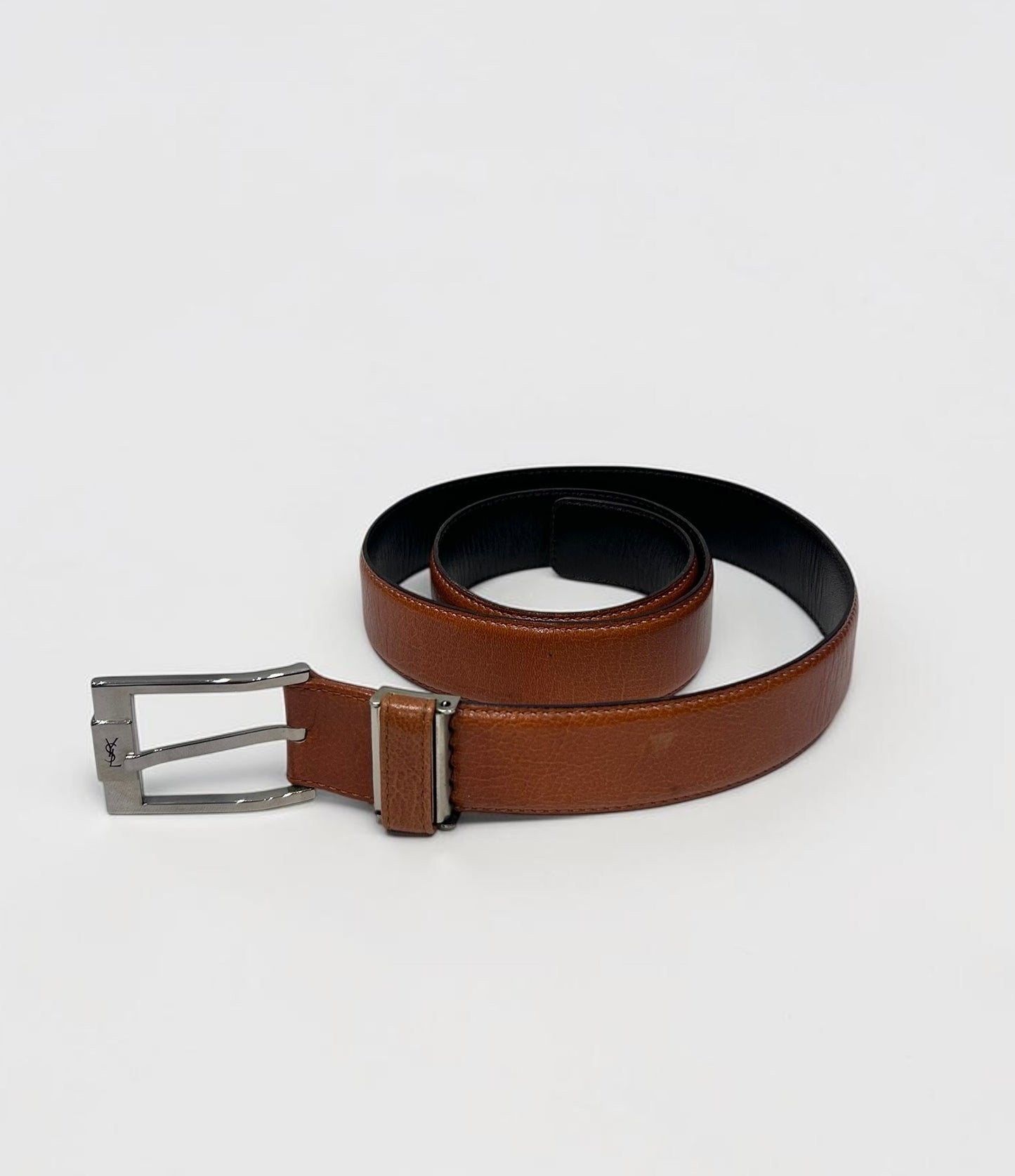 Vintage Yves Saint Laurent Leather Belt |Late 1990s–Early 2000s
