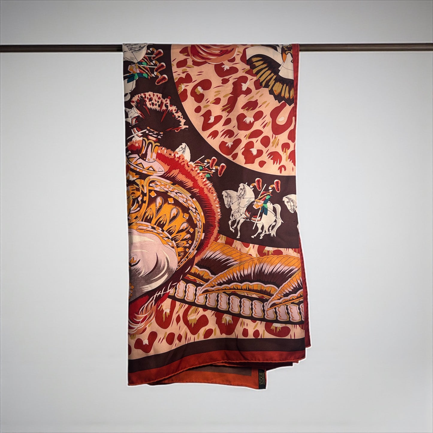 Oversized Vintage Silk Scarf