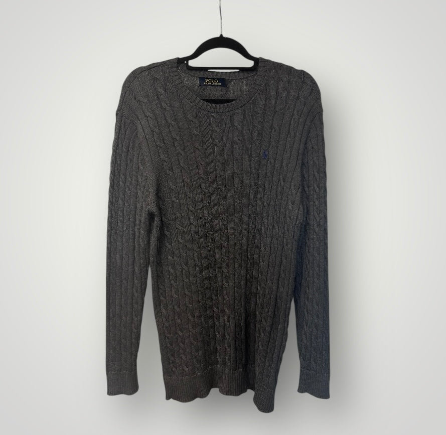 Vintage Polo Ralph Lauren Cotton Cable-Knit Sweater