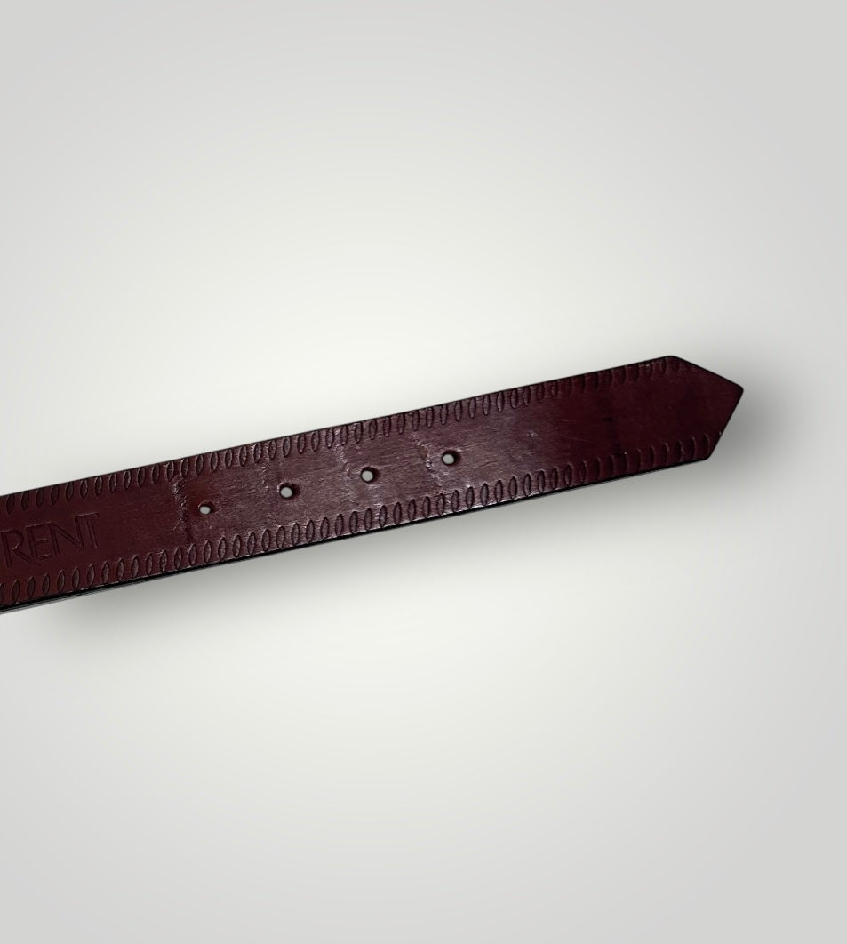 Vintage Yves Saint Laurent Leather Belt