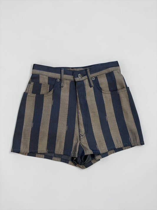 Vintage Fendi Jeans Striped High-Waisted Shorts| 1990s