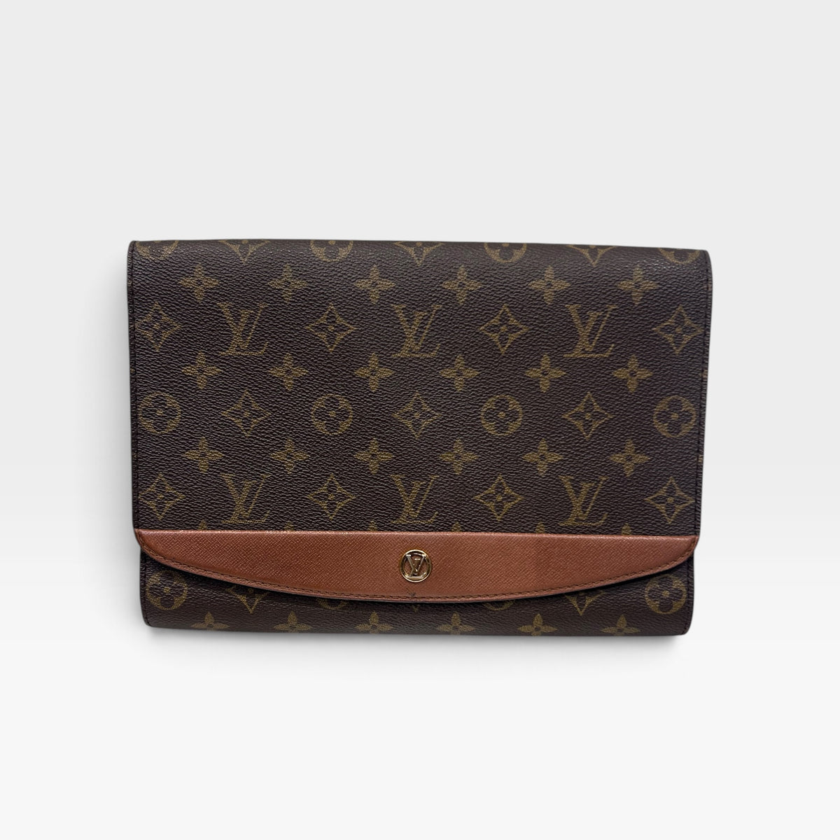Vintage Louis Vuitton Monogram Pochette Bordeaux Clutch| 1990s