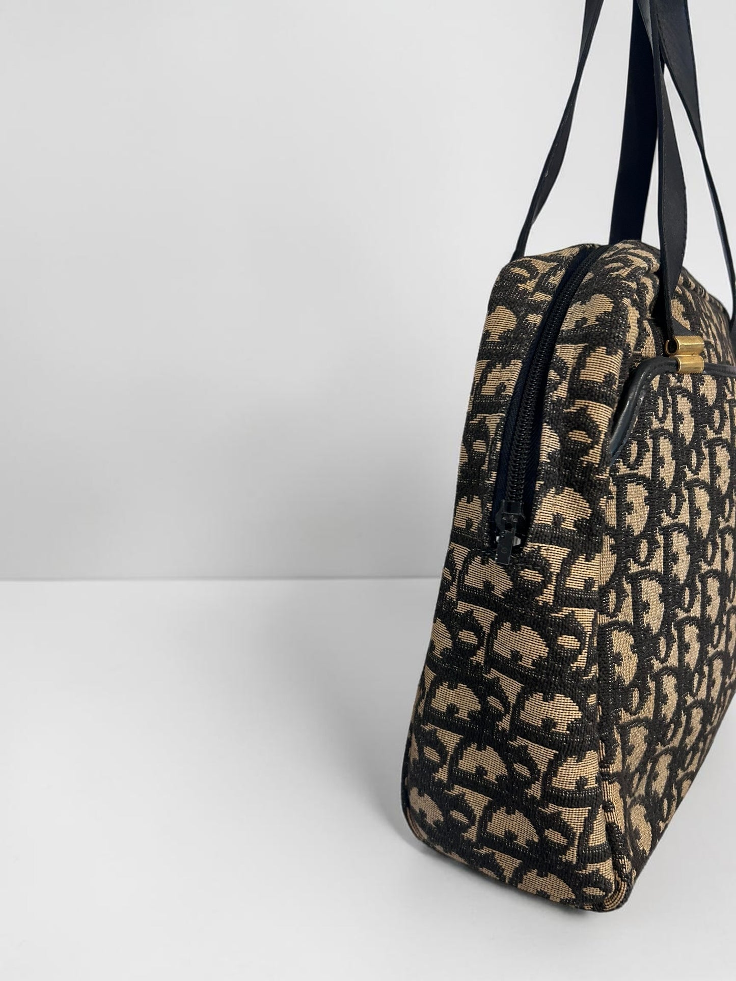 Vintage Christian Dior Monogram Shoulder Bag |Late 1990s