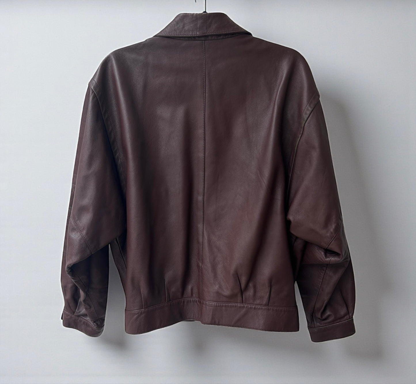 Beged-Or Brown Leather Jacket |1980