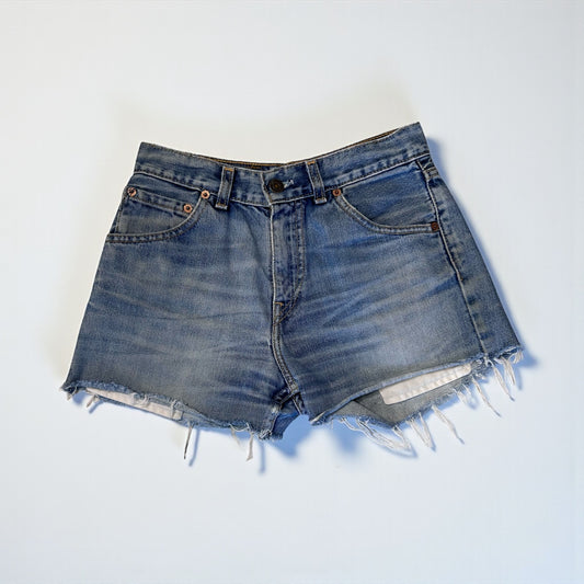 Y2K Levi’s 525 High Rise Cut-Off Denim Shorts