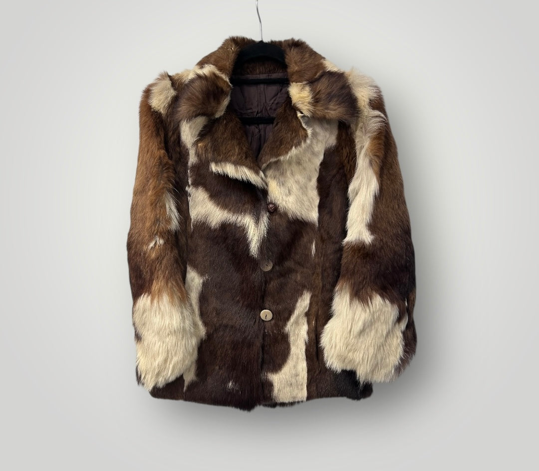 Vintage Natural Fur Coat – 1970
