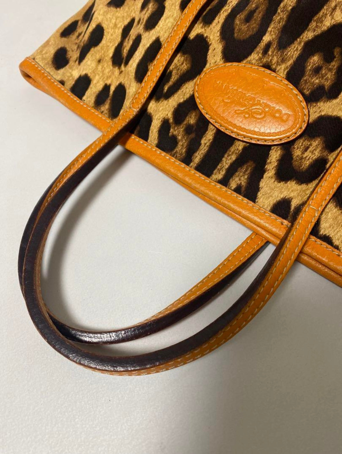 Vintage D&G Leopard Tote bag