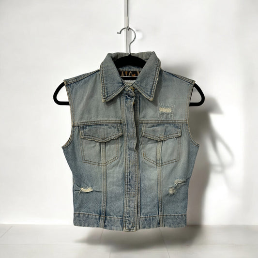 Y2K Dolce&Gabbana denim vest