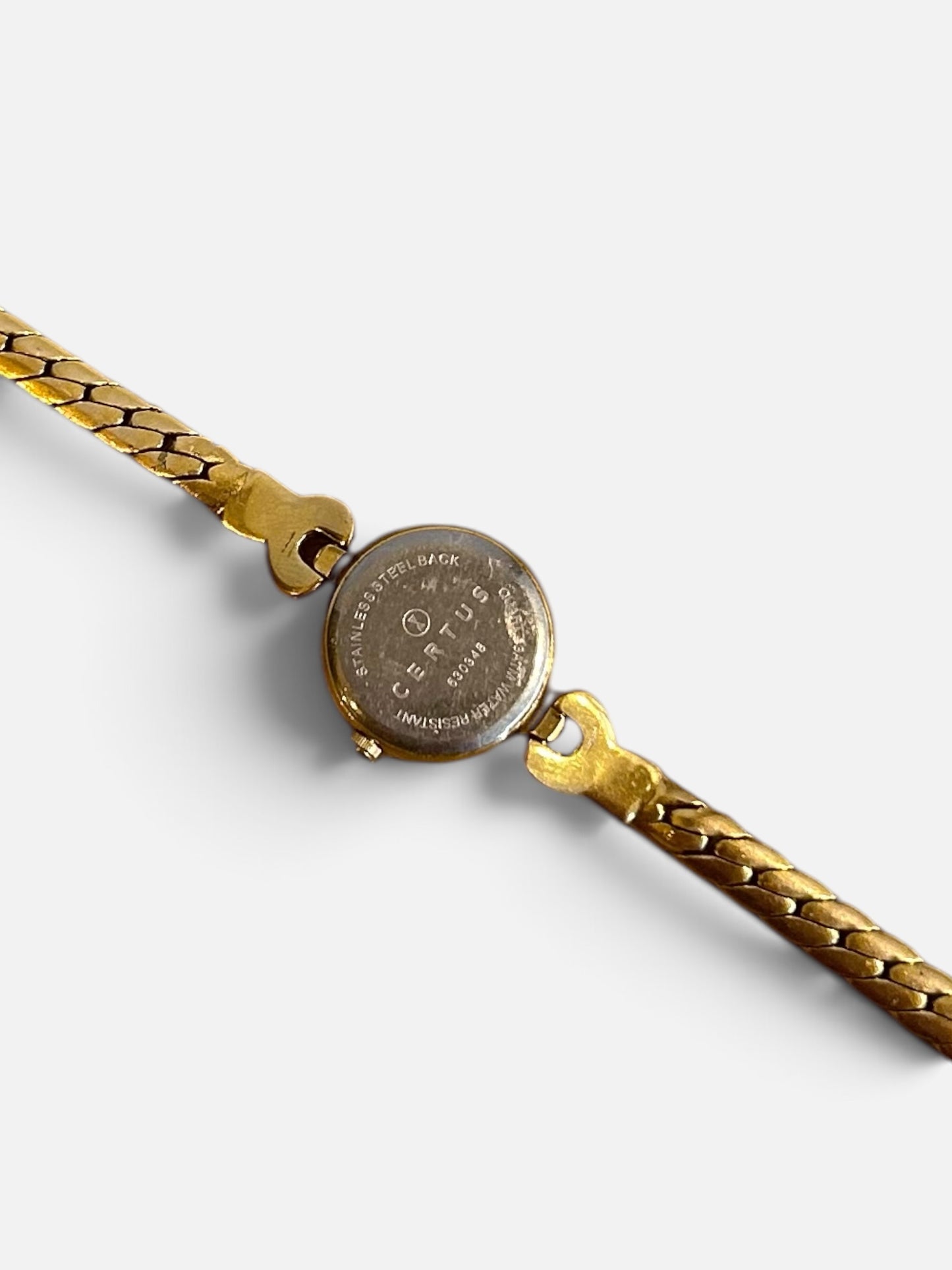 Vintage Certus Gold Plated Bracelet Watch| 1990s