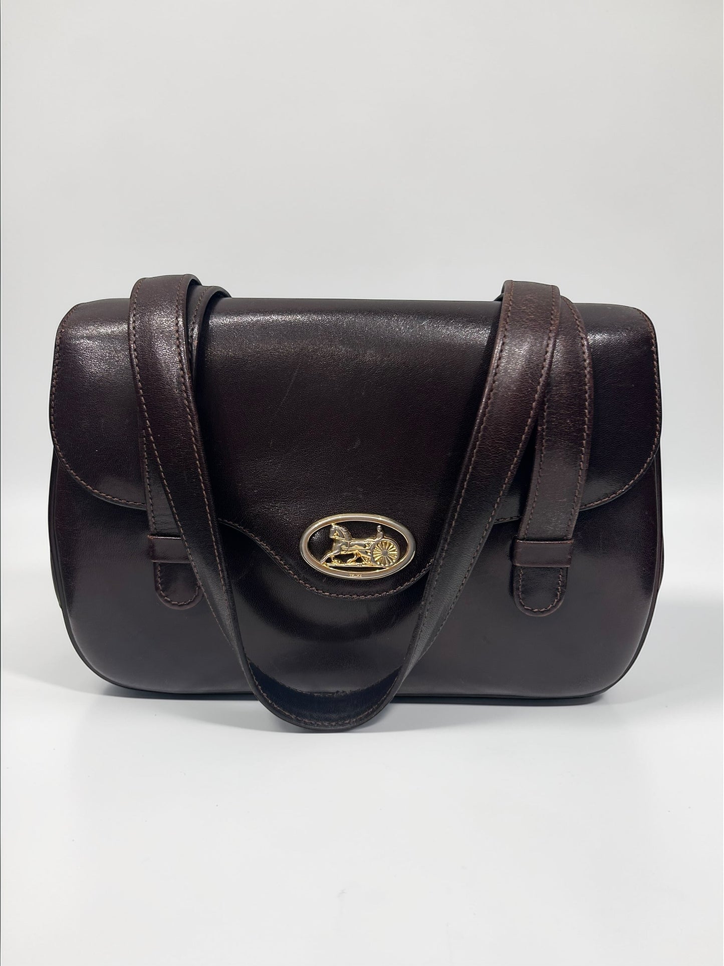 Vintage Celine Horse Carriage Shoulder bag| 1990’s