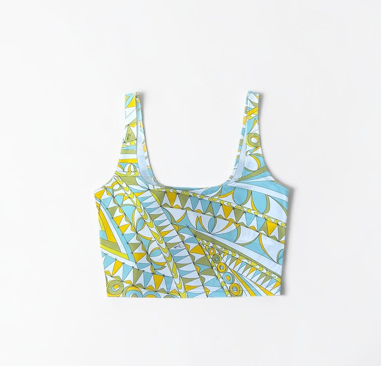 Emilio Pucci Printed Crop Top