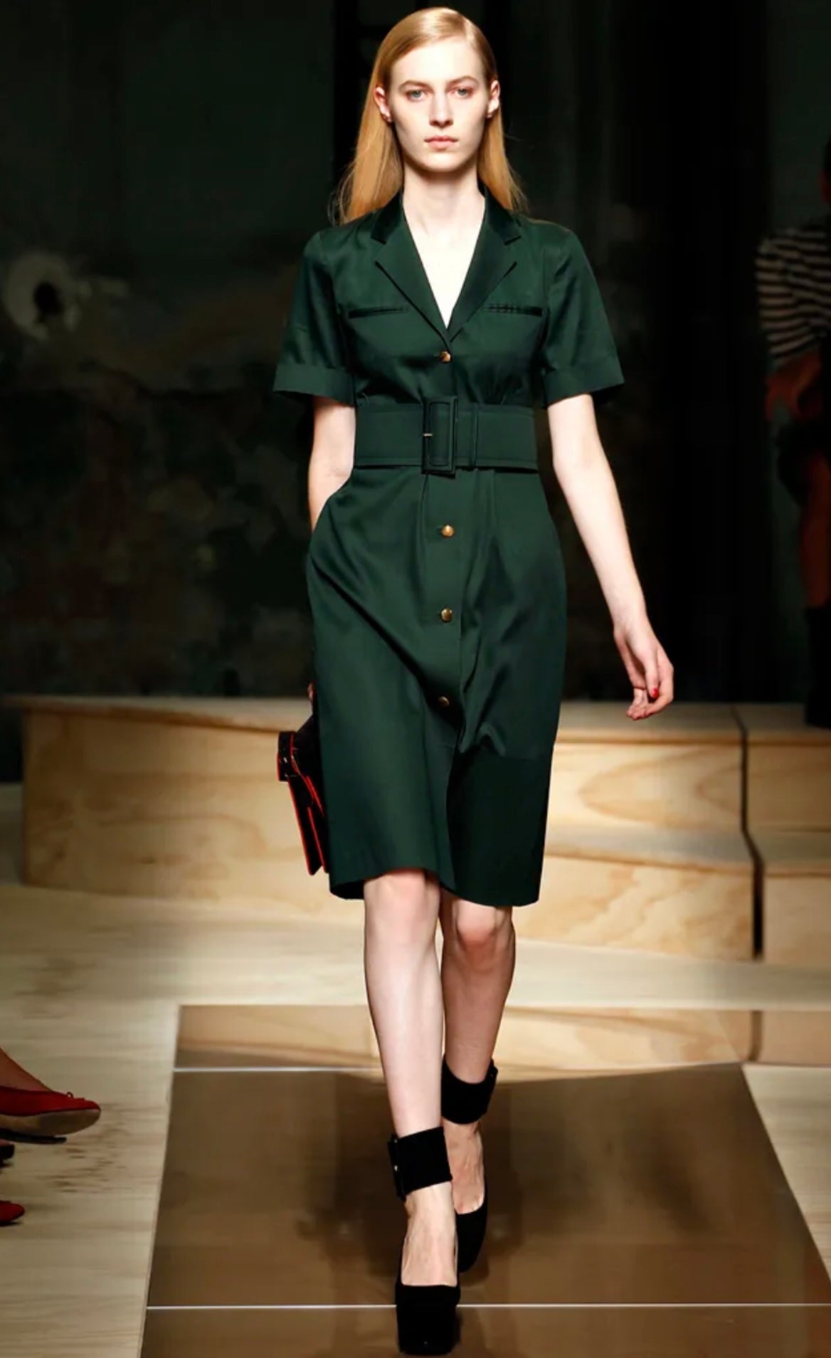 Celine by Phoebe Philo Tailored Shirt Dress – SS 2012 Runway