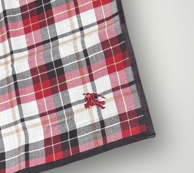 Vintage Burberry Plaid Handkerchief