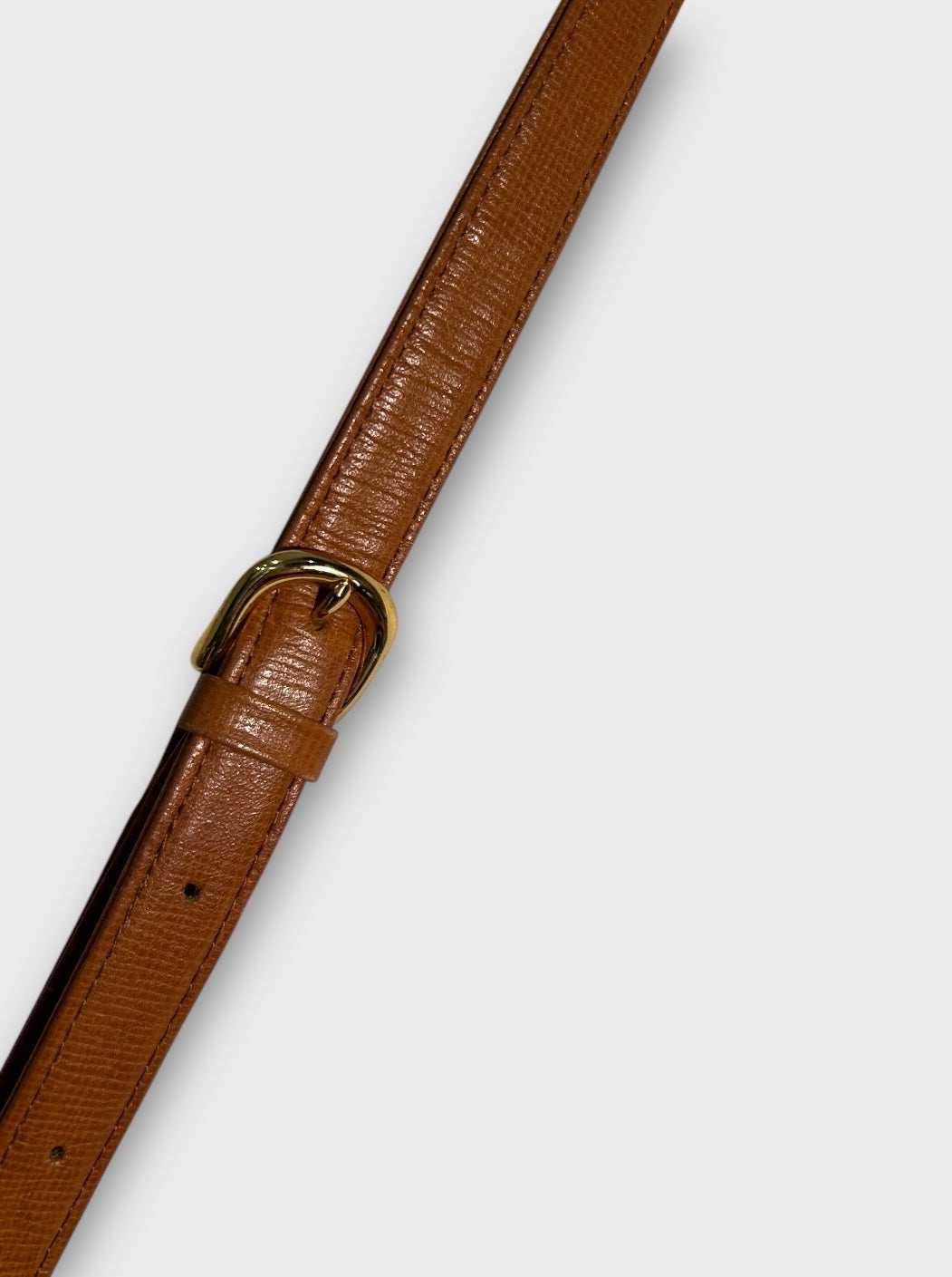 Vintage 80s Pierre Balmain Camel Leather Bag