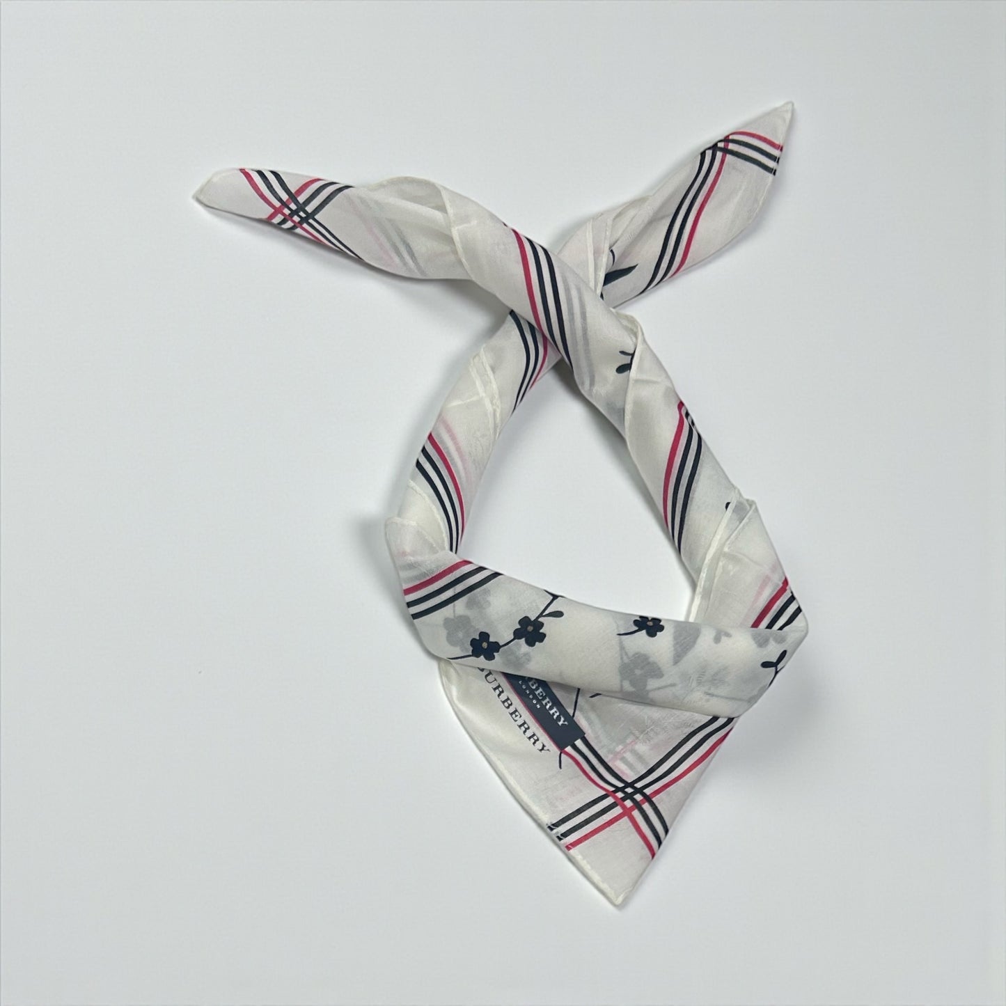 Vintage Burberry Handkerchief