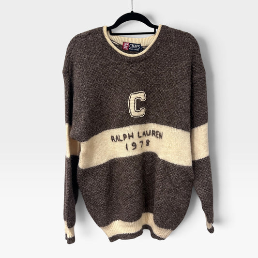 Vintage Chaps Ralph Lauren Wool Sweater | Early 1990s