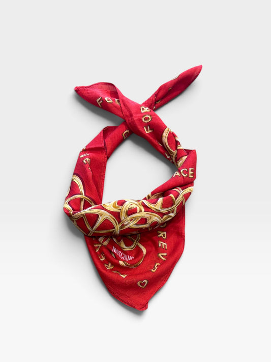 Vintage Moschino Handkerchief