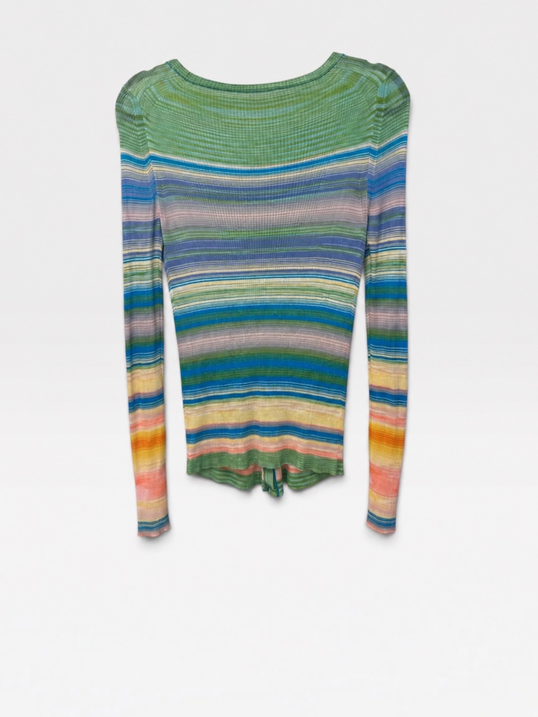 Vintage Missoni Striped Knit Cardigan|Early 2000s