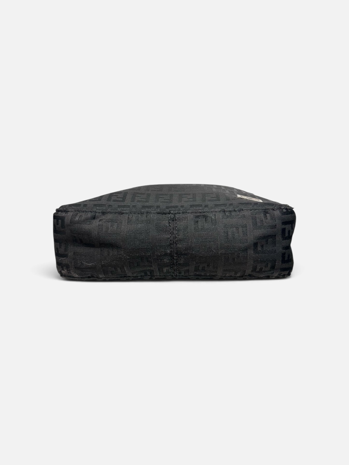 Vintage Fendi Zucca Shoulder Bag| Late 1990s / Early 2000s