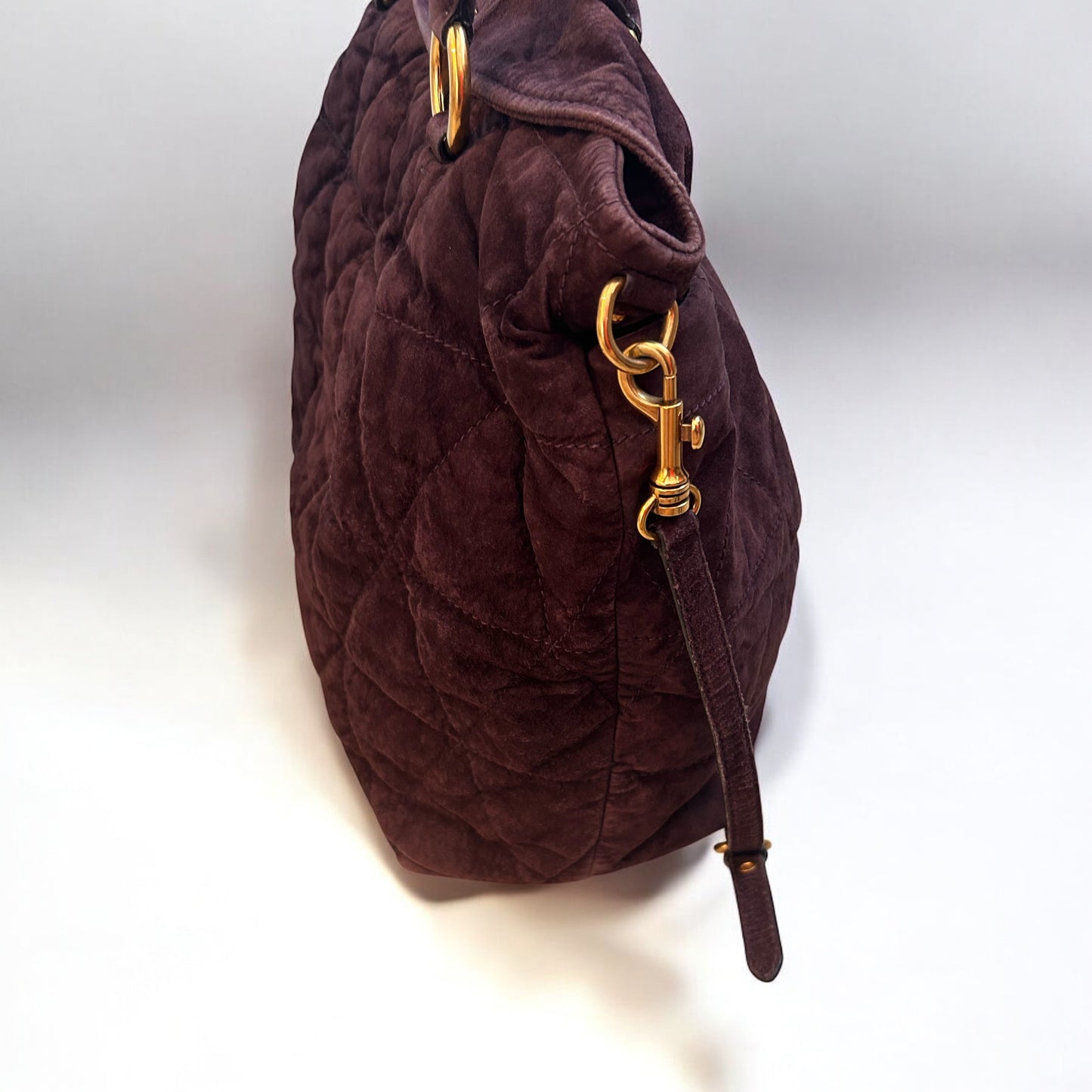 Vintage Miu Miu Hobo suede bag