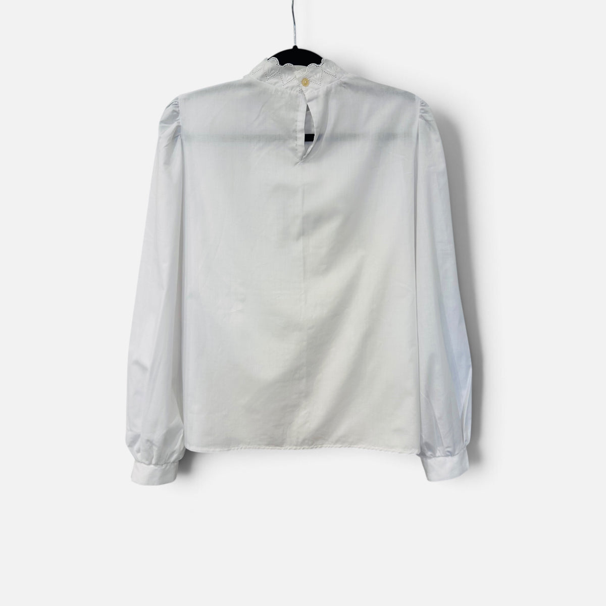 Vintage White Lace Blouse|1990s