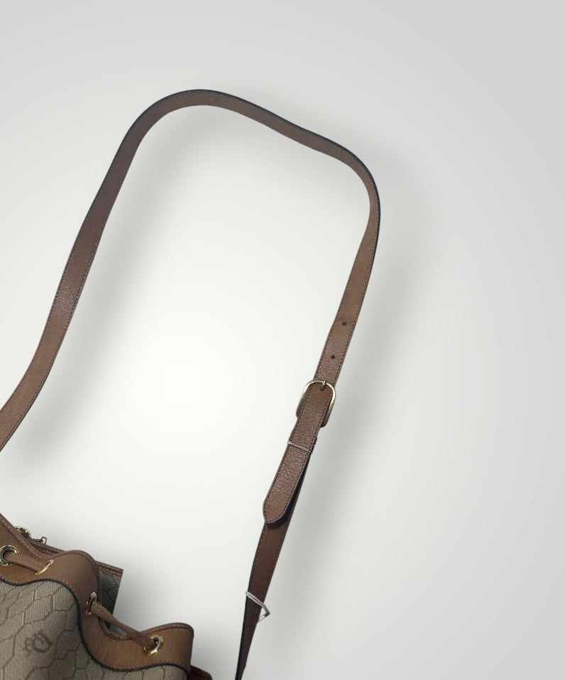 Christian Dior Vintage Honeycomb Bucket Bag