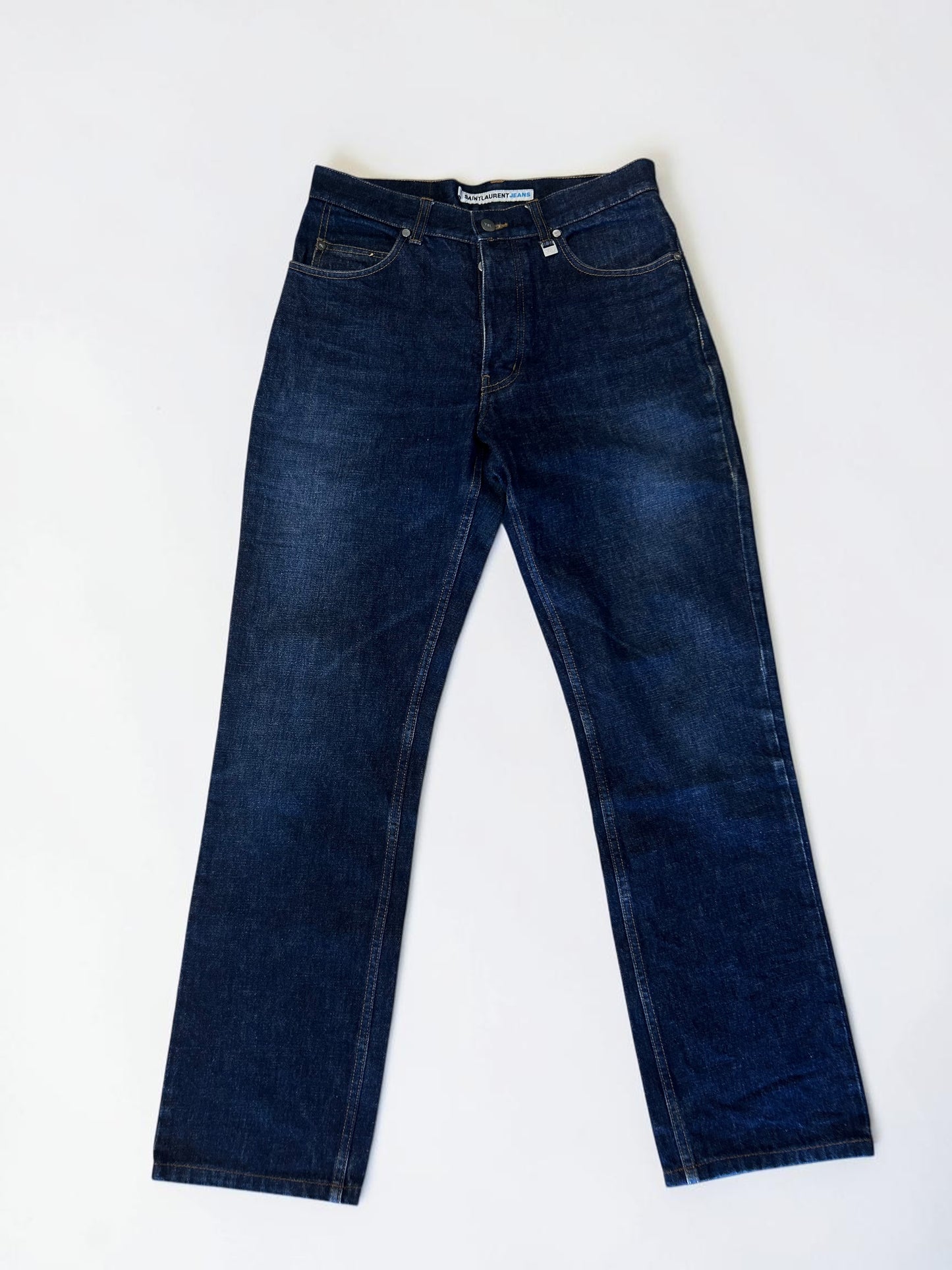 Vintage Saint Laurent Straight Leg Denim |1990s