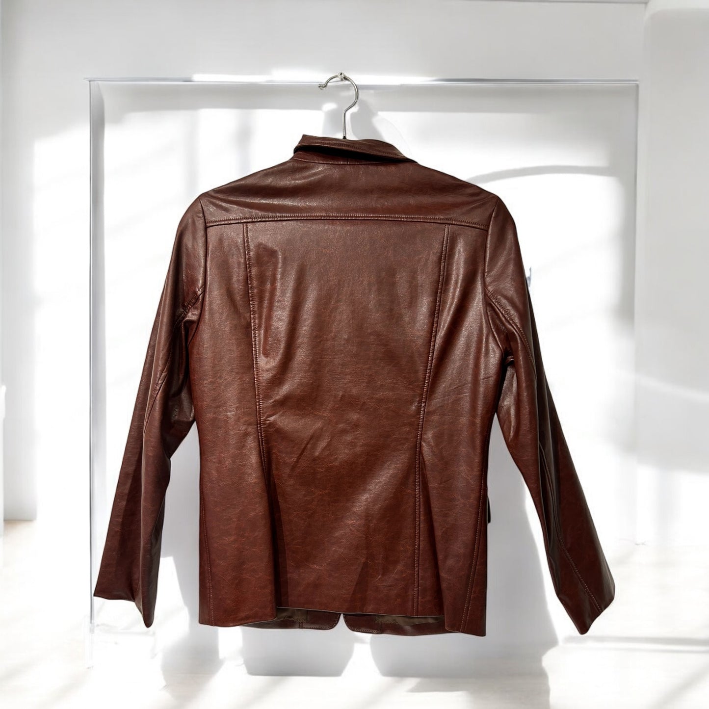 Vintage S.T.M.B faux leather jacket