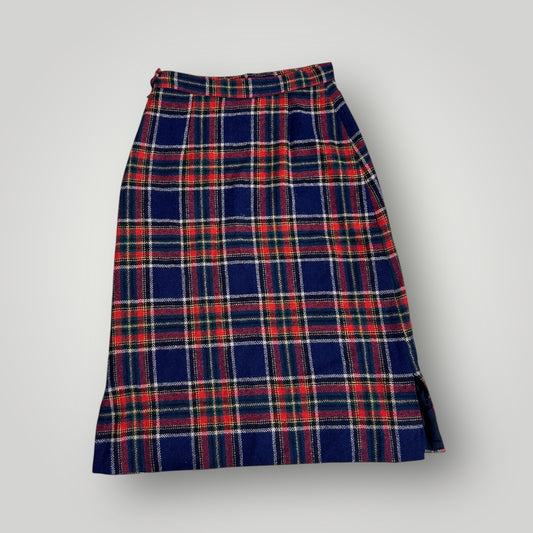 Vintage Wool Pencil Skirt