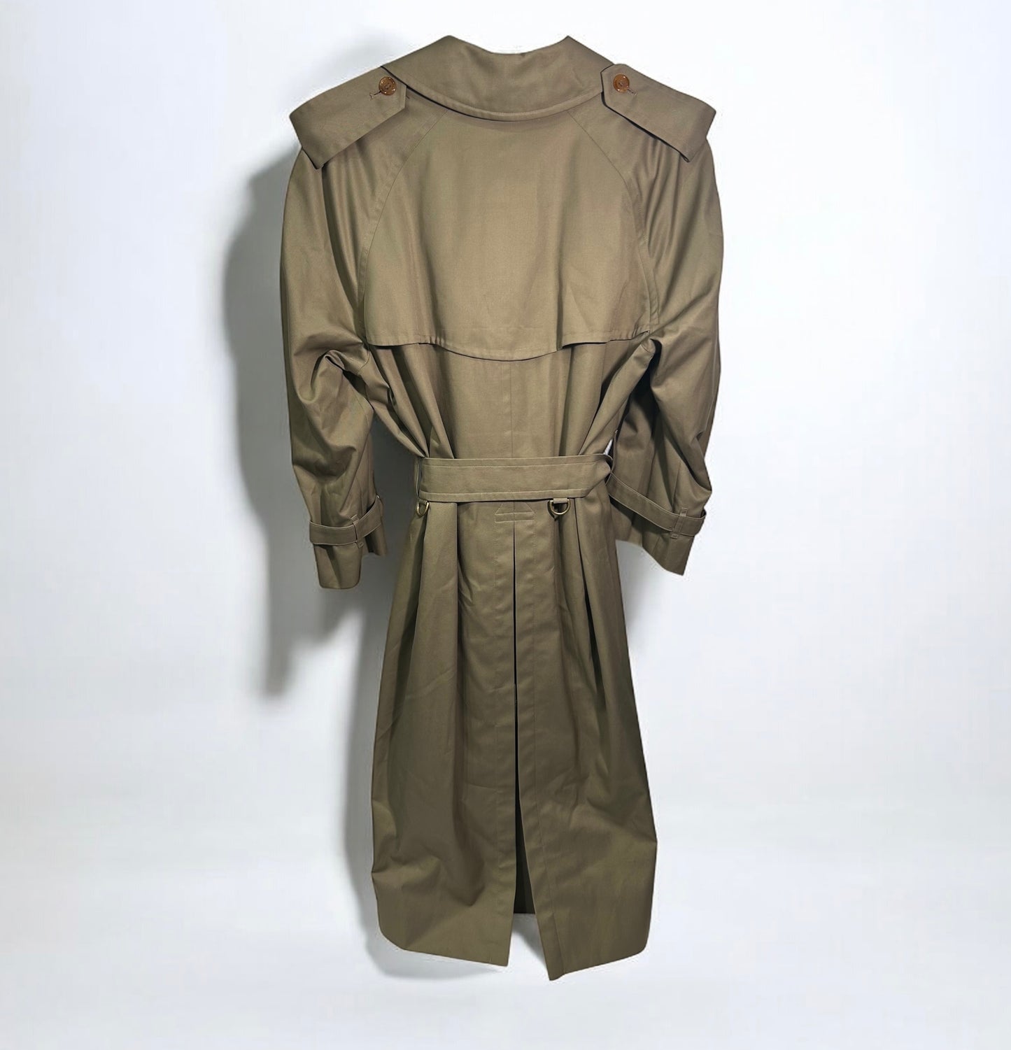 Vintage Burberrys Trench Coat with Iconic Check Lining-1990’s