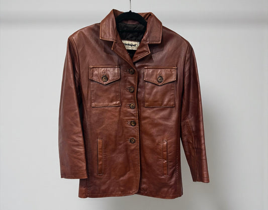 Vintage Conbipel Leather Jacket|1990’s