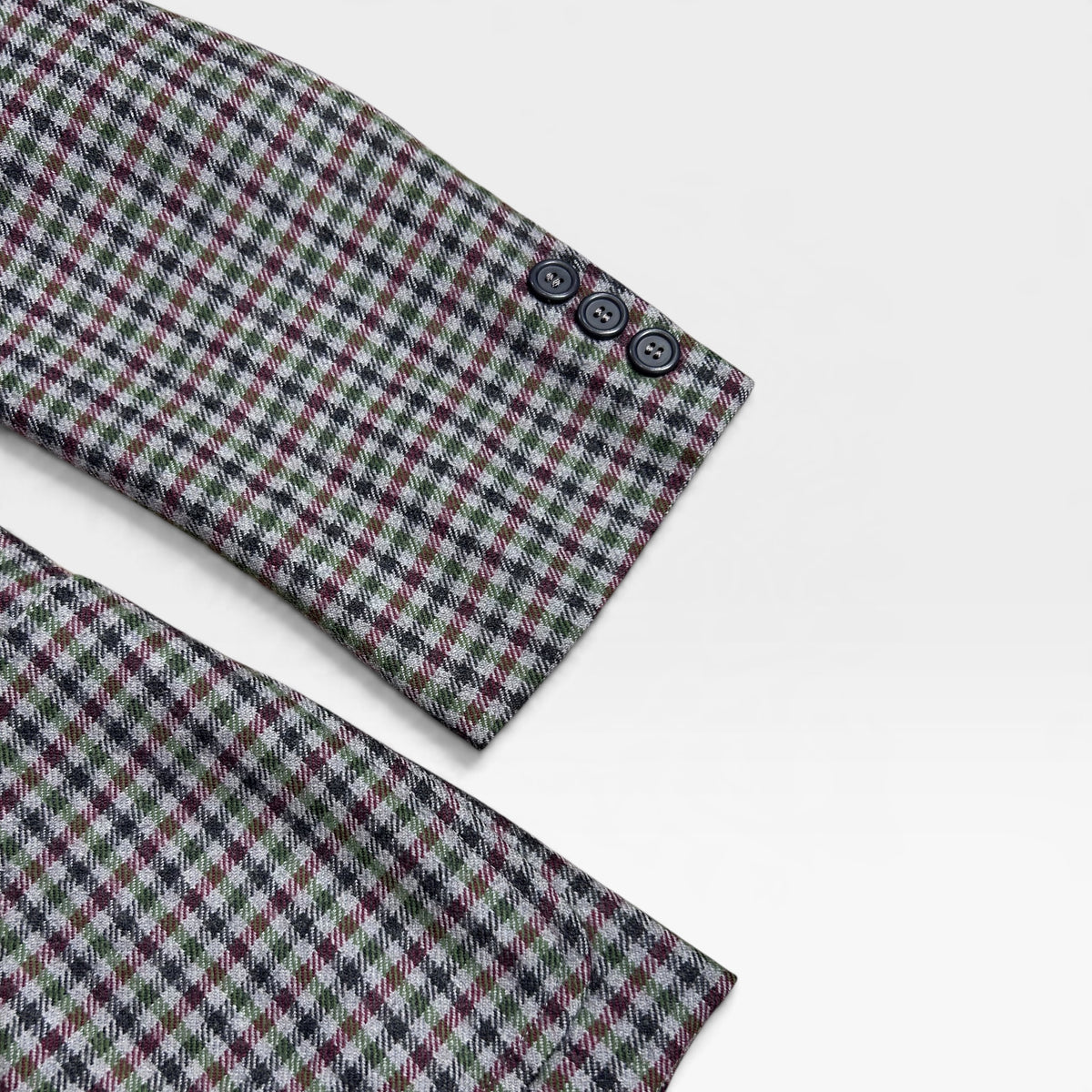 Vintage Yves Saint Laurent Wool Check Blazer | Late 1980s–Early 1990s