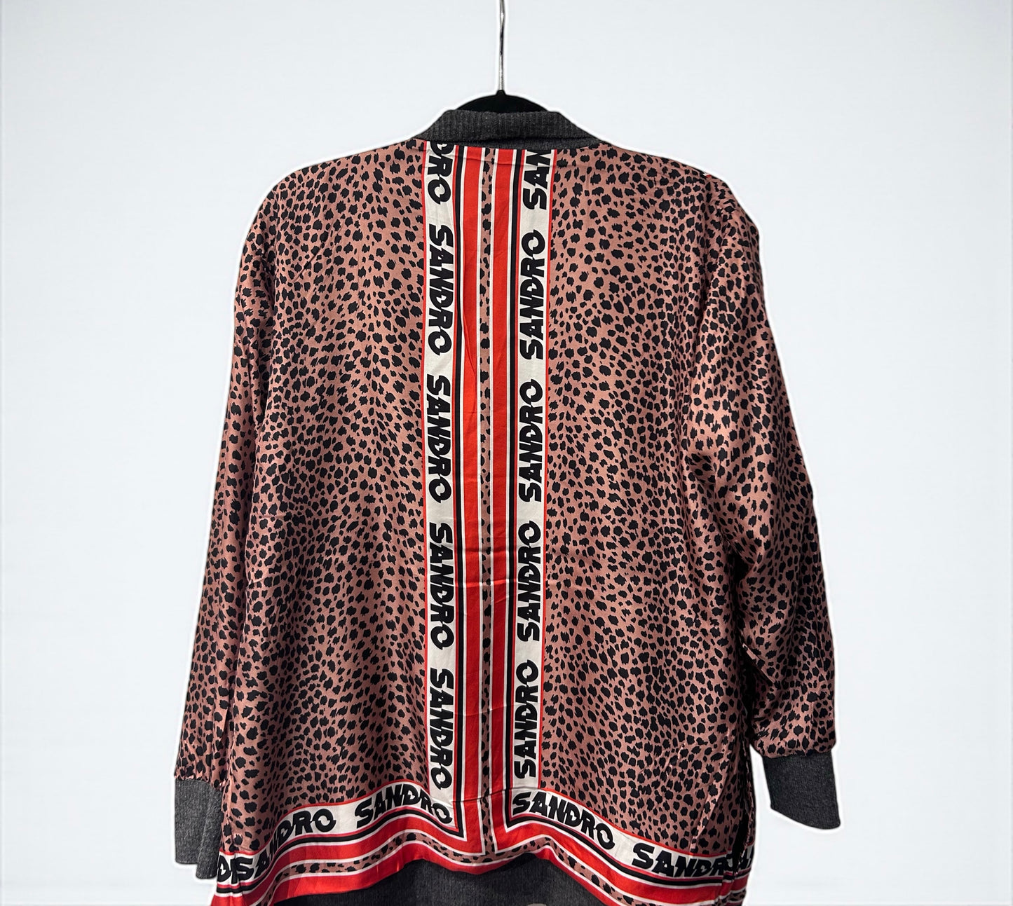 Sandro Paris Reversible Wool Cardigan