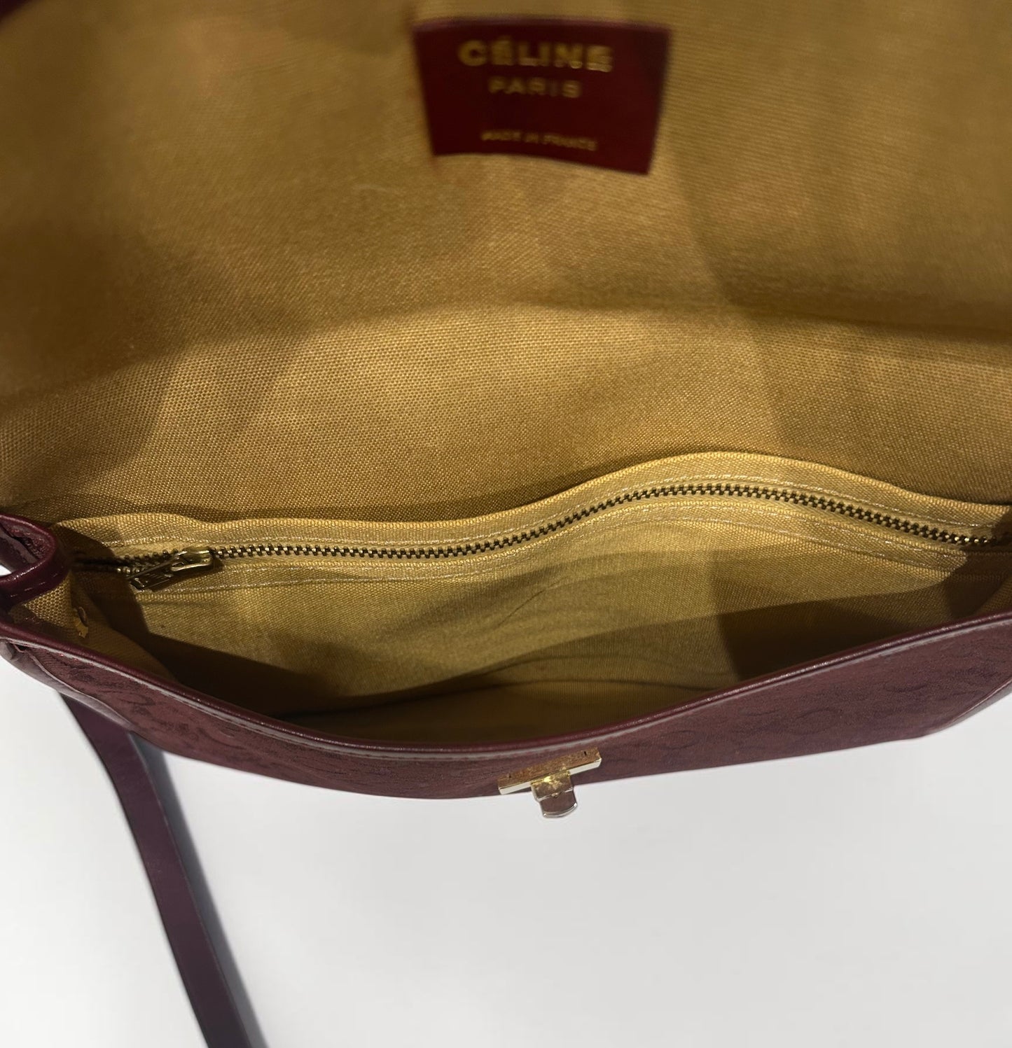 Vintage Céline Monogram Convertible Crossbody & Clutch Bag| Early 1990s