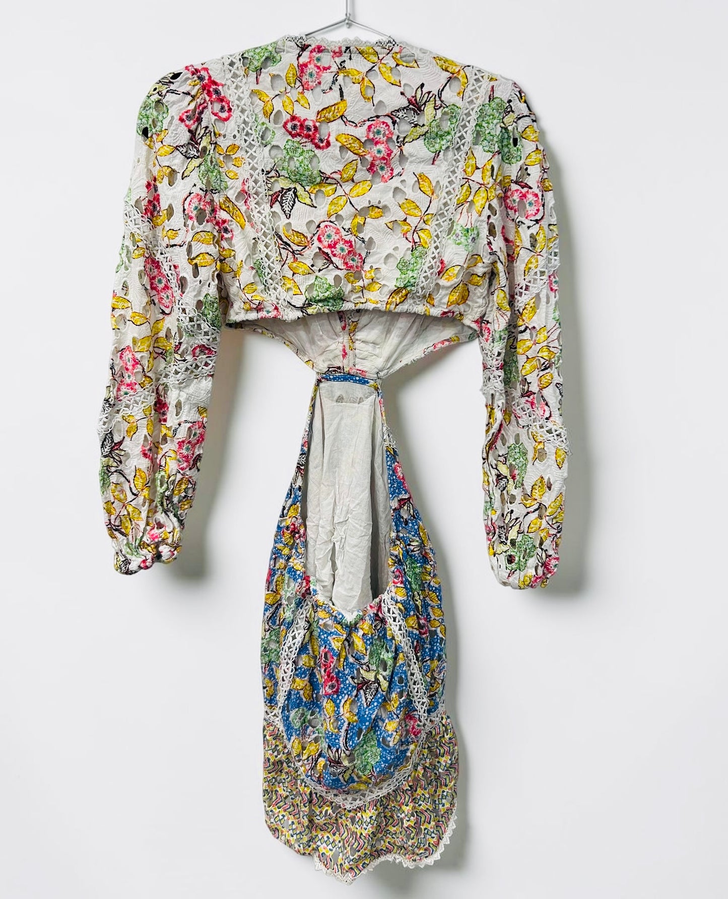 Hemant & Nandita Handcrafted Cotton Boho Mini Dress