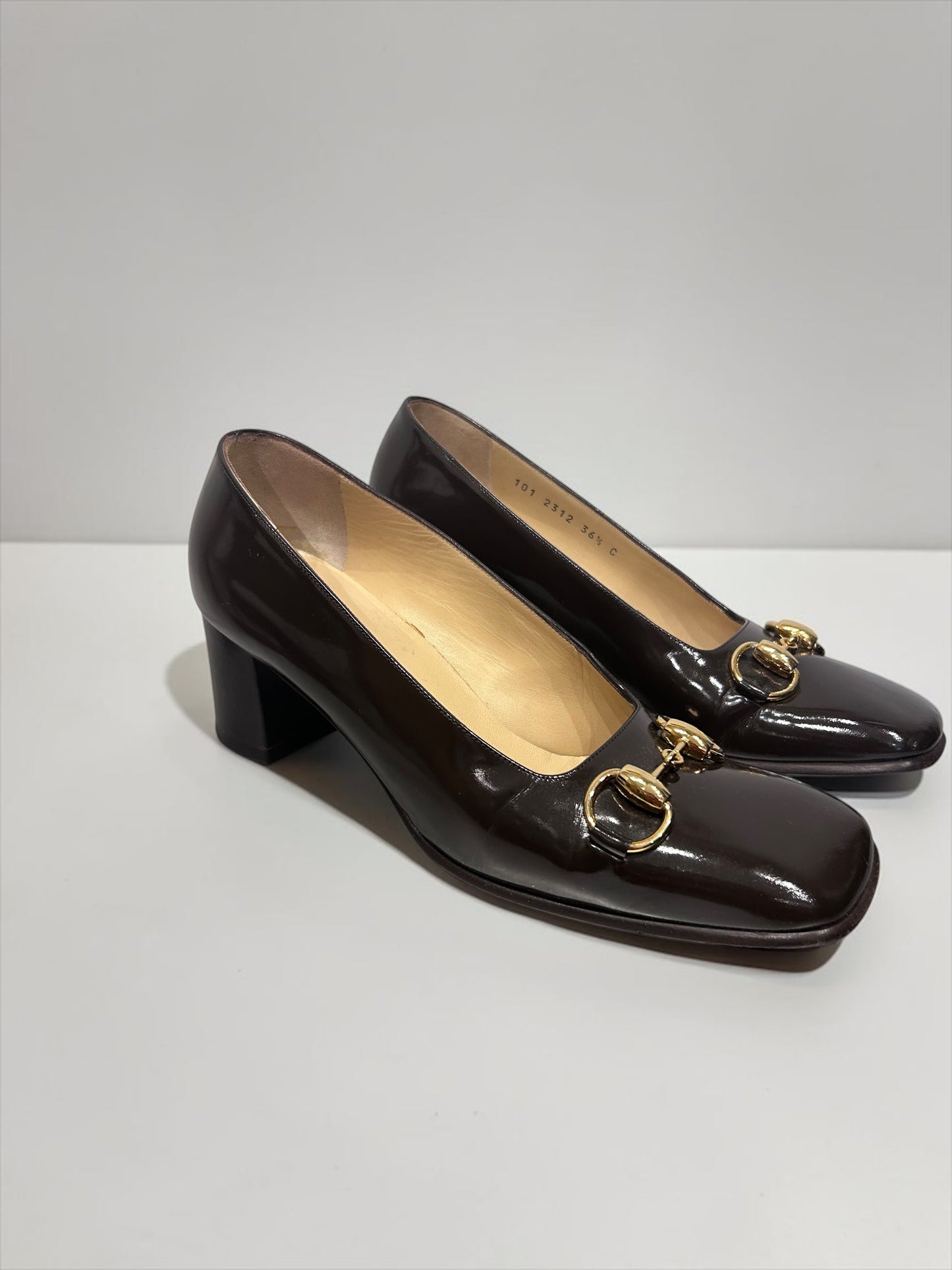 Vintage Gucci Horsebit Leather Pumps| 1990s, Tom Ford Era