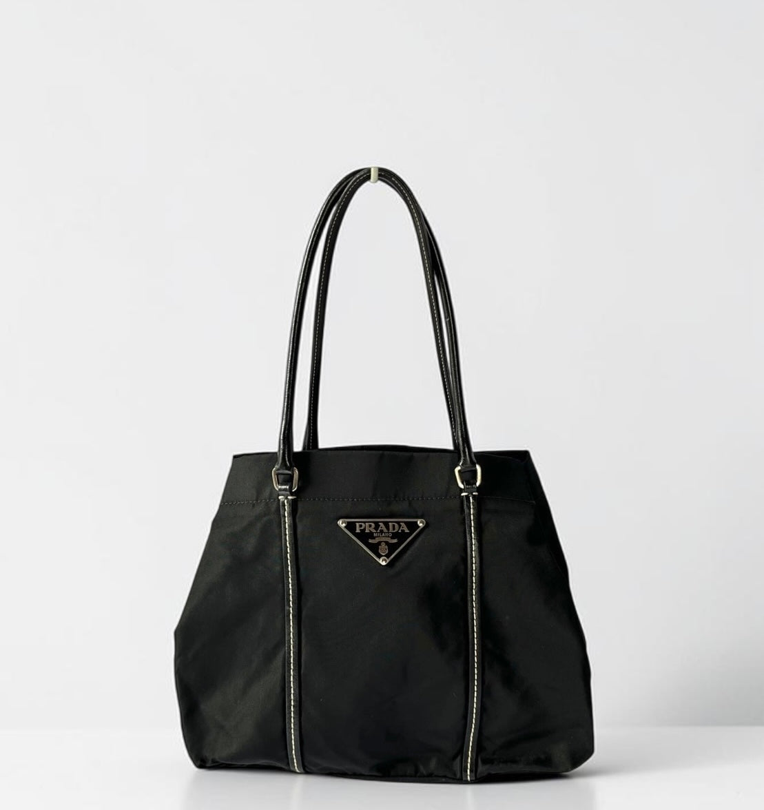 Vintage Prada Nylon Tote Bag|Late 1990s
