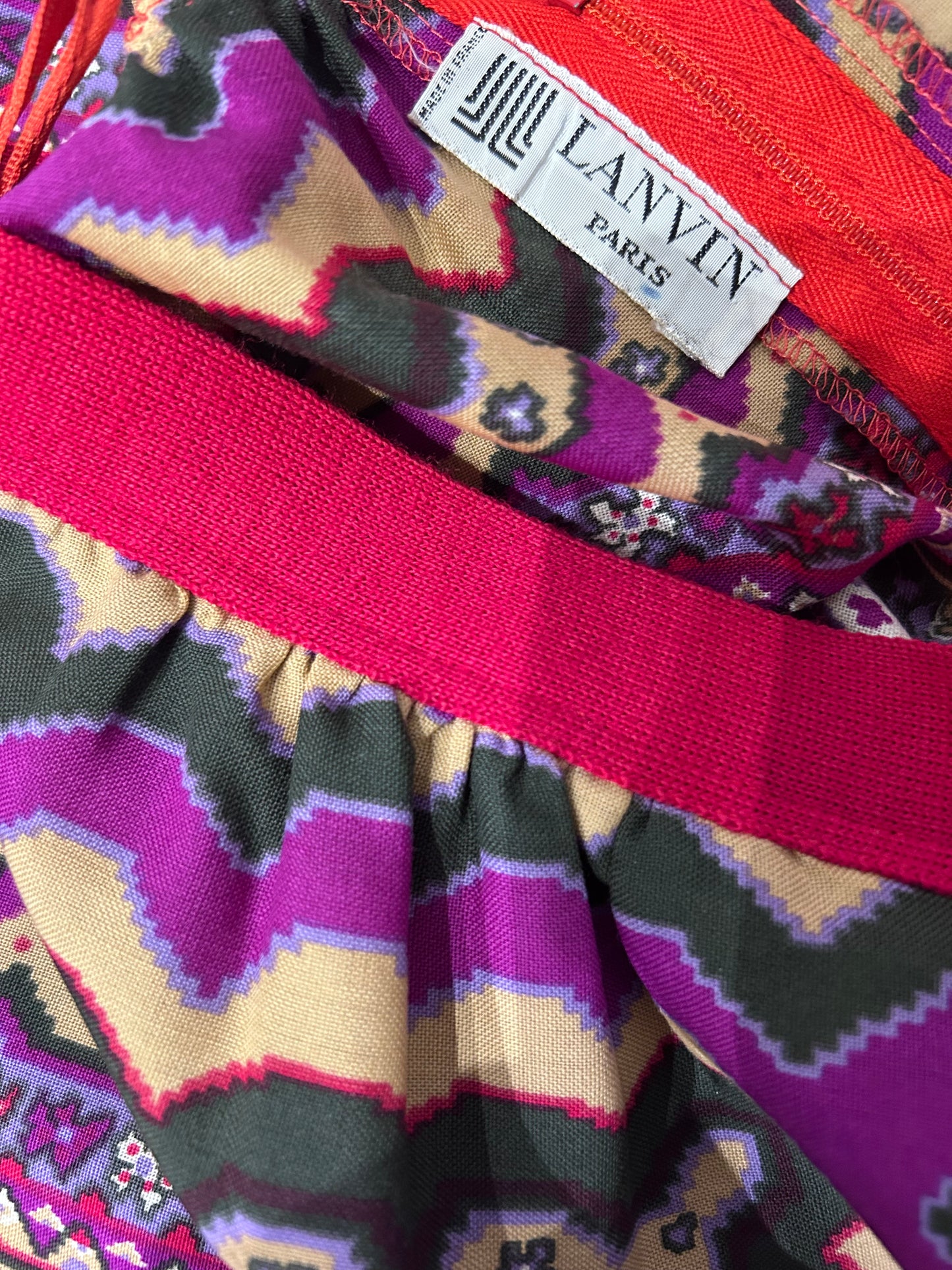 Vintage Lanvin Maxi Skirt
