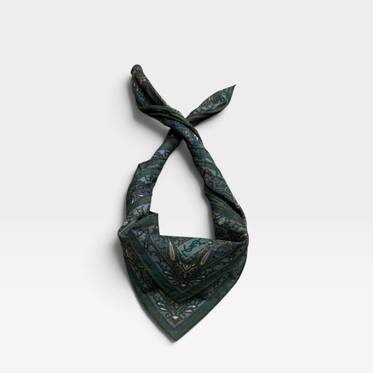 Vintage ysl Paisley Handkerchief