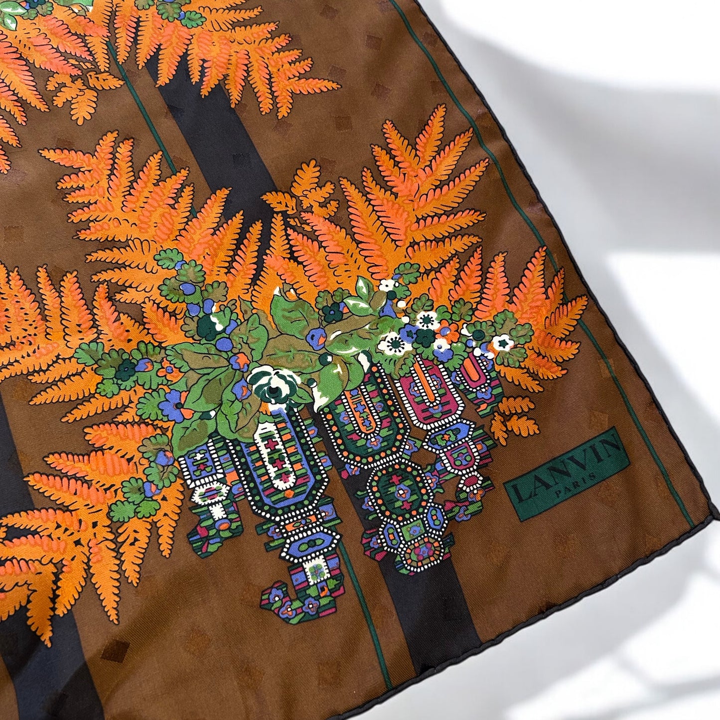 Vintage Lanvin silk scarf