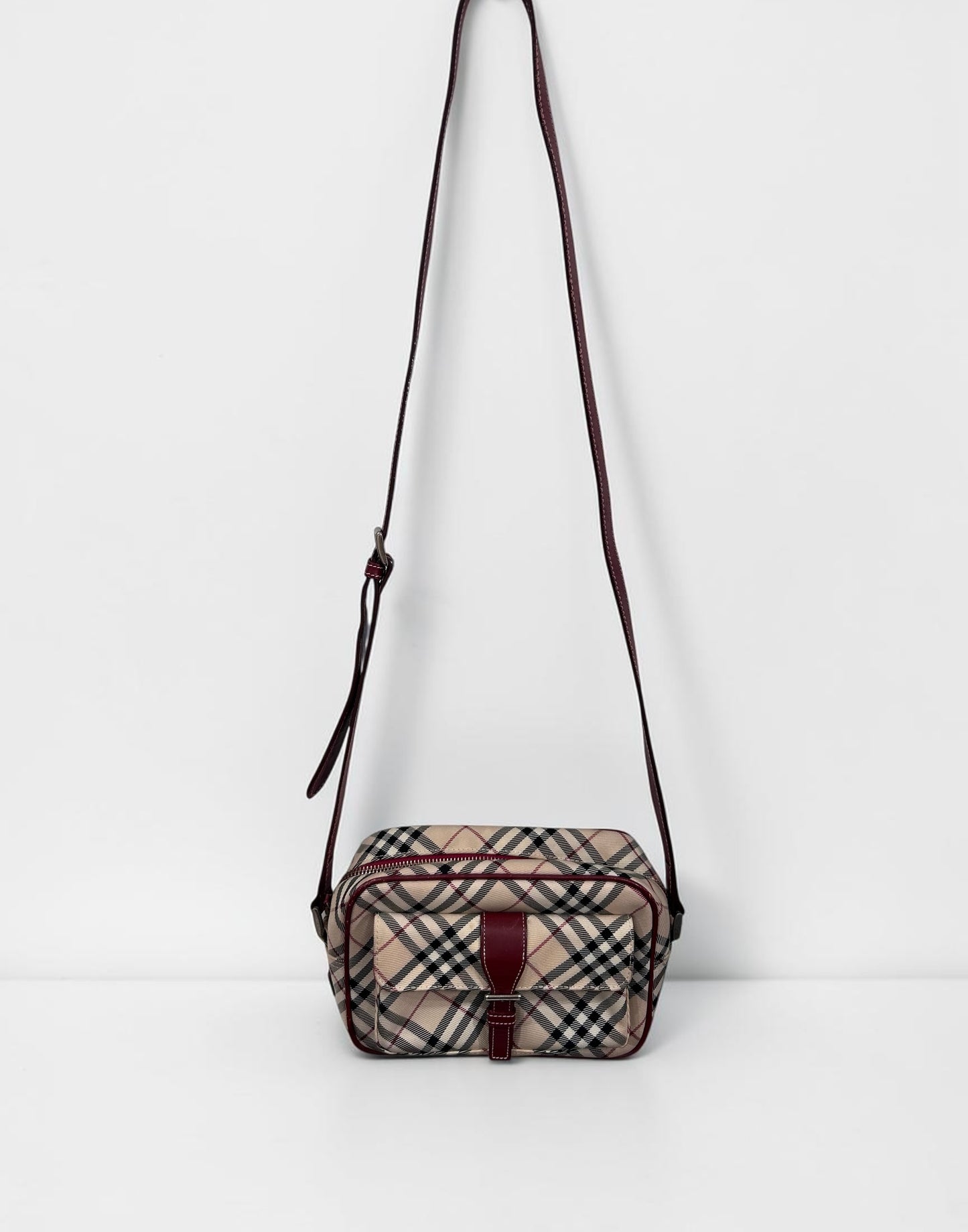 Burberry Burberry Blue Label Nova Check Crossbody Bag|Early 2000s